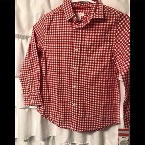 Toddler boys button down collared shirt